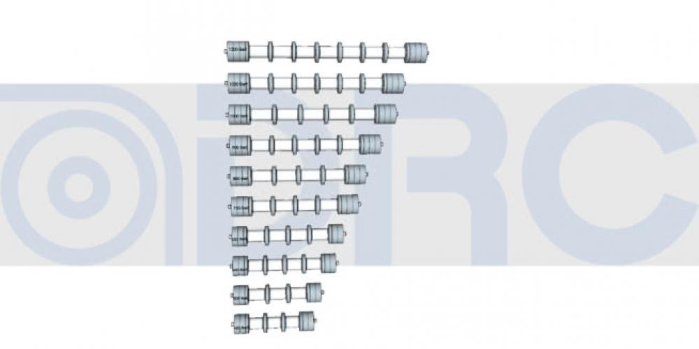 9000 Series Rubber Disc Return Range